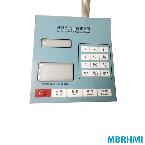 Flat Buttons Capacitive Touch Button Membrane Switch Keypad - Expore ...