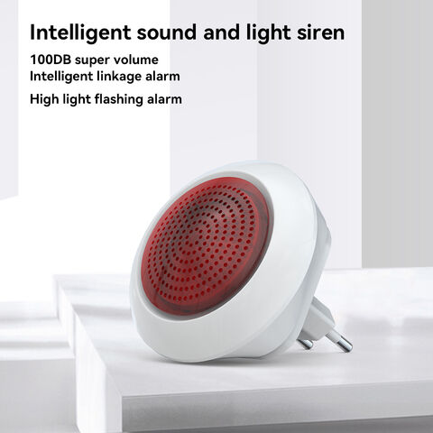 Kaufen Sie China Großhandels-Heim-sicherheits System Drahtlose Alarm Sirene  Wifi Indoor-sirene Mit 110db und Sirene Großhandelsanbietern zu einem Preis  von 11.32 USD