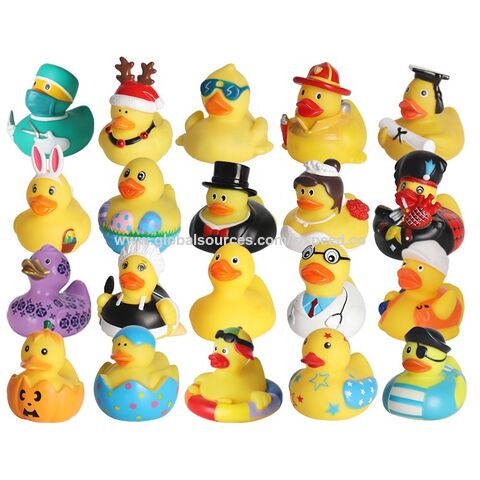 EOMTUR 200 piezas de pato de Navidad en miniatura, mini pato de resina, pequeños patos de goma de Navidad, pequeños patitos amarillos, decoración DIY EOMTUR 200 piezas de pato de Navidad en miniatura, mini pato de resina, pequeños patos de goma de Navidad, pequeños patitos amarillos, decoración DIY