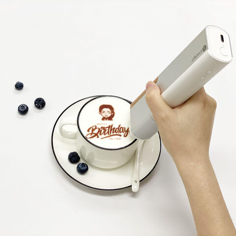 Automatic Latte Art Machine Coffee Printer Food Surface Printer Caramel  Wifi