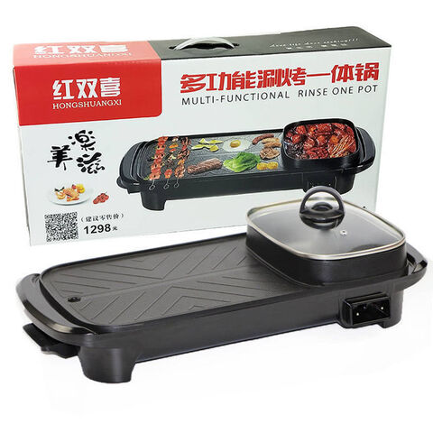 Shabu-baking One Pot Household Multi-function Electric Heating