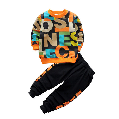 Boys′ Clothes Children′ S Clothing Sets New Autumn Long Sleeve