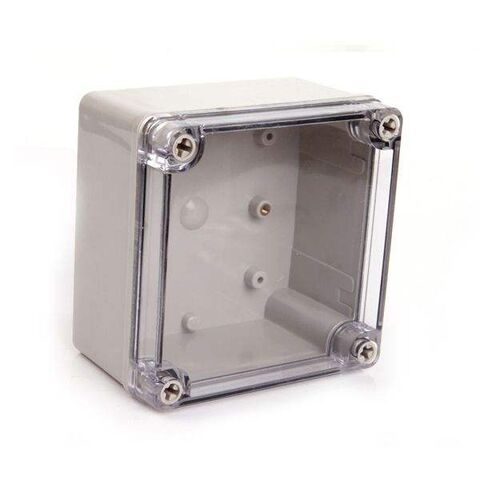 200x200x80mm Ip65 Pvc Plastic Enclosure Electronic Box Waterproof