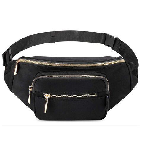 sportsnew Fanny Packs for Men Women - Waist Bag Packs - Large Capacity Belt Bag for Travel Sports Running Hiking Large, Black