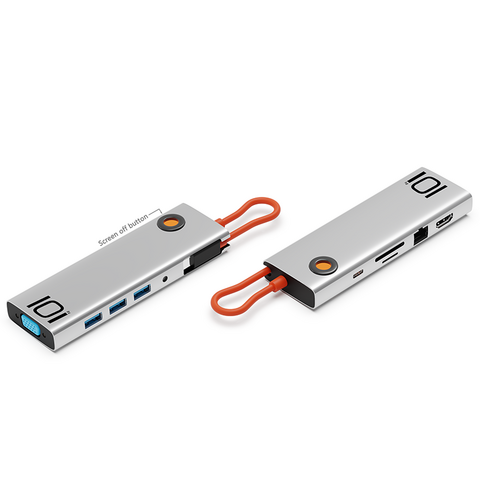 Hochwertige 4K HDMI Dockingstation mit HD-Videoausgang und USB 3.0 für elektronische Geräte (2023)