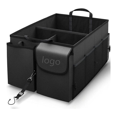 Collapsible Heavy Duty Car Boot Organiser, Car Storage Organiser, Storage  Box Car Trunk Organizer Cargo Storage Bin Large Storage Cooler with Side  Flap Pockets - China Car Organizer, Car Storage