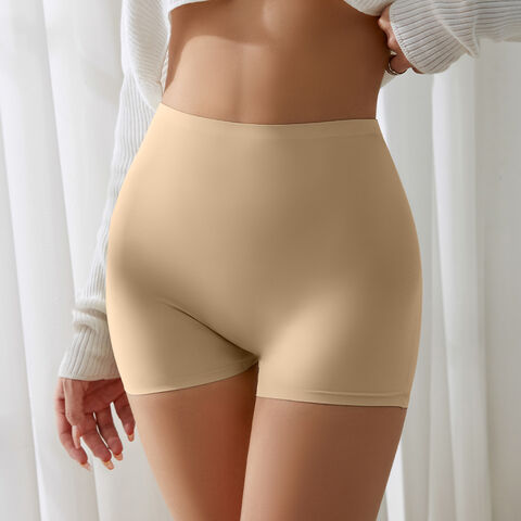 Buy Wholesale China Seamless Underwear Shorts For Women Under Dress Plus  Size Xxxxl Ice Silk Boxers Shorts Women's Slip Shorts Legging & Seamless  Panties at USD 1.57