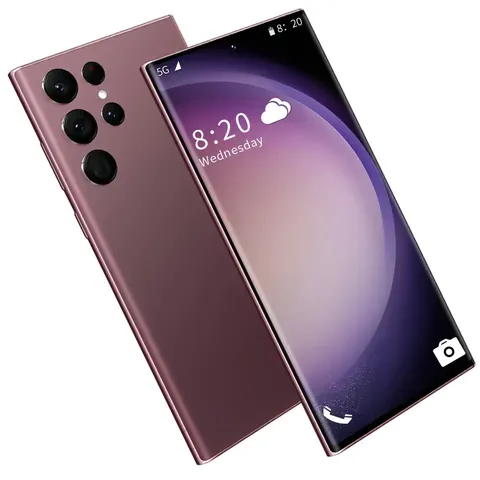 Telefone Móvel Original S23+ 5G GSM de Fábrica 8GB RAM 256GB Armazenamento Bateria 6800mAh Câmera 108MP Dual Standby Smart Device