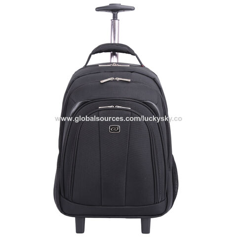 Buy Wholesale China Trolley Rolling Laptop Computer Backpack