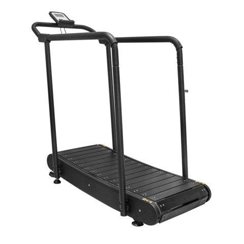 Self propelled curved discount treadmill