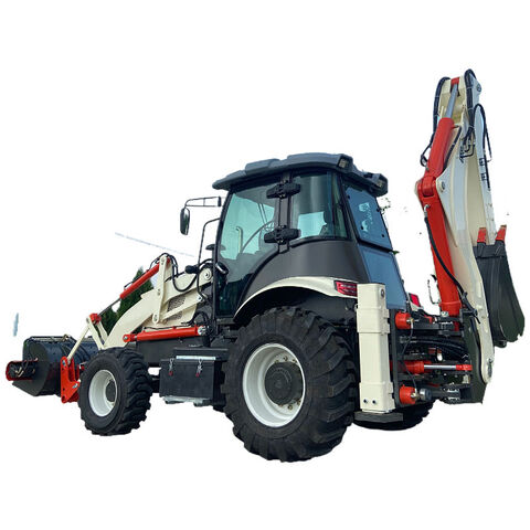 Euro 5 Epa Chinese 4x4 Small Mini Digger Excavator Backhoe Loader With ...