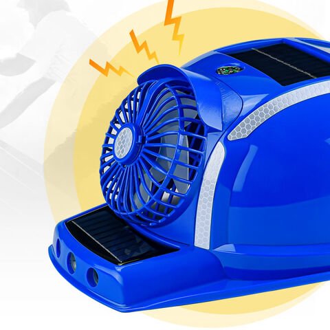 Solar Hat With Fan Thickened Multifunctional Helmet