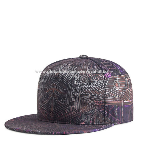 Women casual 3d print sublimation sports hiphop baseball cap