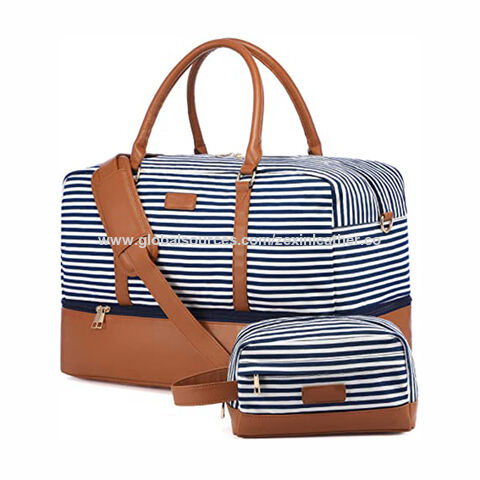 Compre Precio De Fábrica De La Raya Bolsa De Lona Con