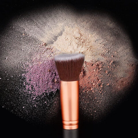Personalised Pink Makeup Brush Set Diamonte Makeup Brushes Powder Blush  Face Concealer Foundation Highlighting Eyeshadow 