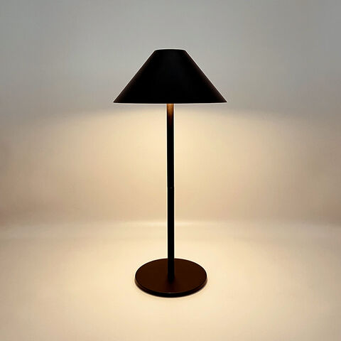 Lampe de table led tactile (noir)
