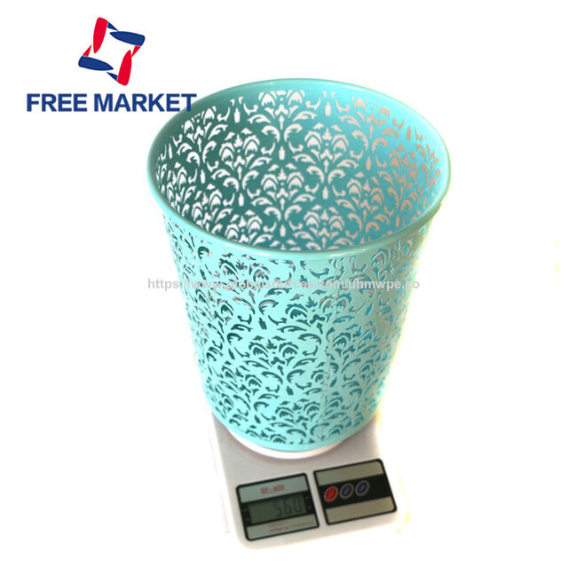Papelera H6503 con diseño floral creativo, gran tamaño, superventas en Amazon - Contenedor de basura para el hogar y la oficina for sale at factory direct price