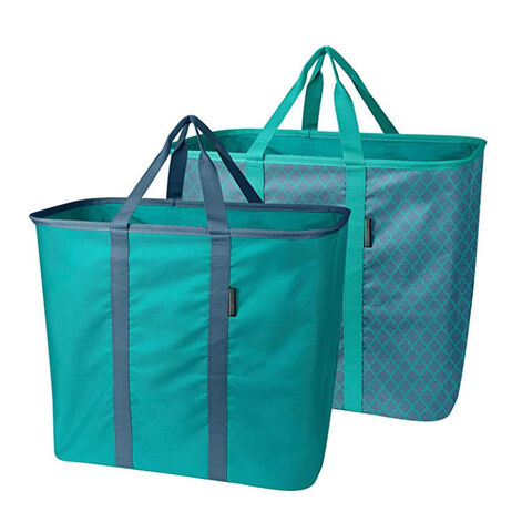 Wholesale Customized Storage Wholesale Extra Large Plastic Washing Clothes  Foldable Collapsible Laundry Baskets From m.