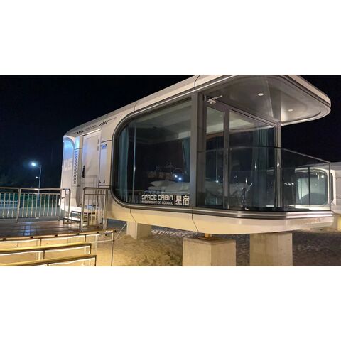 Buy Wholesale China Prefab Container House Space Capsule /modern Design ...