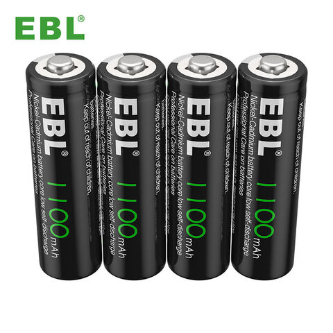 EBL Rechargeable AAA Batteries, 1100mAh NiMH Precharged Home Basic