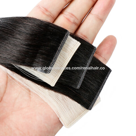 Buy China Wholesale Tape Ins Extensions Raw Hair Tape Machine Hair