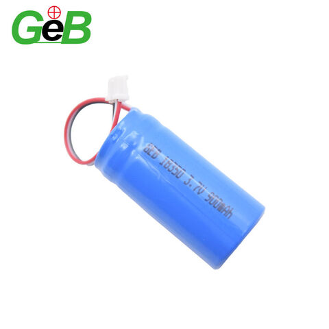 Cylindrical Geb 14500 3.7V 800mAh Li-ion Rechargeable Battery for