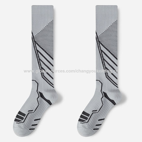 Custom Non-Slip Athletic Terry Thermal Tube Socks Adult Basketball