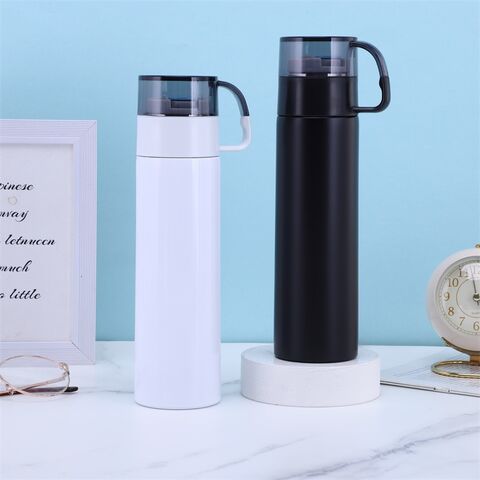 Buy Wholesale China Vacuum Flask Set 500ml Stainless Steel Tumbler Water  Bottle Thermos 2 Lids Thermos Termos Factory & Vacuum Flask at USD 6