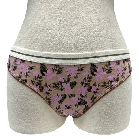 Buy Wholesale China Customize New Women Polyester Underwear Women's Sport  Underwear Breathable Briefs & Underwear