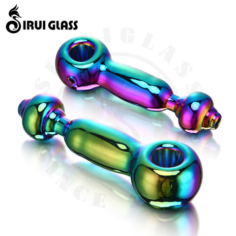 Buy Wholesale China One Hitter Eletrocplate Glass For Weed Glass Water Pipe  Smoking Pipe For Tobacco Pipe Glass Bong & Bong Glass Bong Glass Water Pipe  Smoking Pipe Bong at USD 0.5