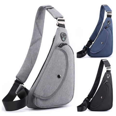 Men's Fashion Crossbody Bag Large Capacity Chest Bag Messenger Bag Single  Shoulder Dumpling Bag Fanny Pack