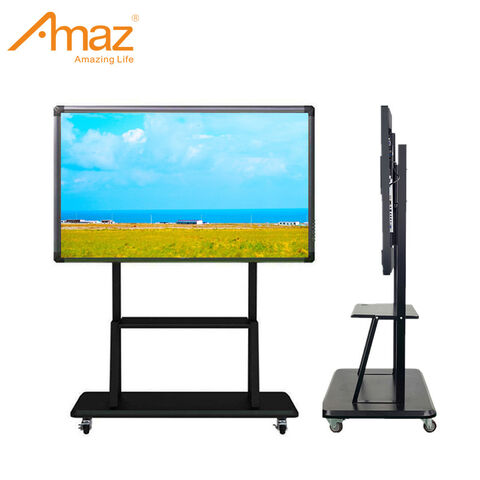 China Factory Cheap Flat Screen Televisions 65 75 Inch multiple