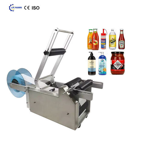 Mt-30 Manual Label Applicator Self-adhesive Labeling Machine Juice Drinks  Label