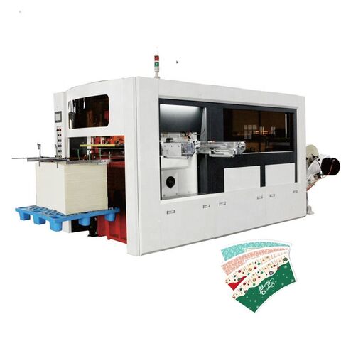 Paper die punching deals machine