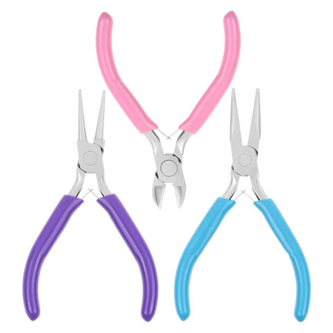 Wholesale 5 inch Carbon Steel Chain Nose Pliers for Jewelry Making