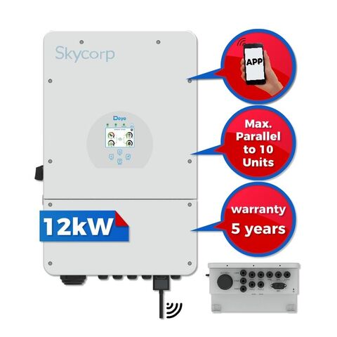 Wholesale Deye Hybrid Solar Inverter 12kw 10kw 8kw 3 Phase Deye 12kw ...