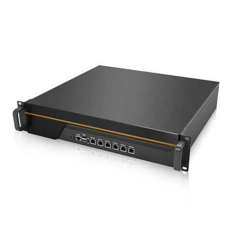 6 Ethernet Rj45 Lan Ports 2u Rack I3 I5 Pfsense Firewall Router Network ...