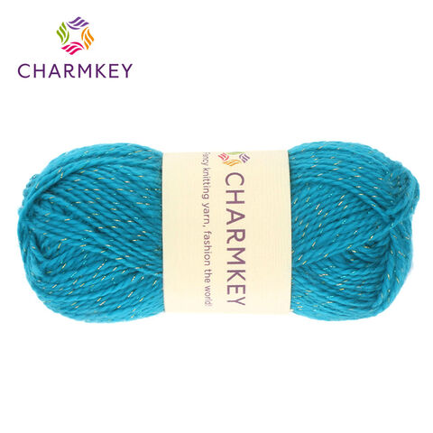 Buy Wholesale China Factory Wholeale 95% Acrylic 5% Metallic Ply Yarn ...