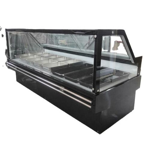 Fridge Shell For Display Buy China Wholesale Hot Selling Supermarket Fresh Meat Chiller Glass ...