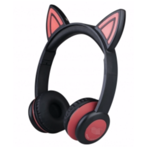 RGB Rabbit Ear Headsets Bluetooth Wireless LED Headphones For Children's  Gamer