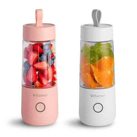 Mini Portable Electric Fruit Juicer 350ml USB Rechargeable