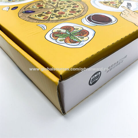 Printed Corrugated Pizza Box