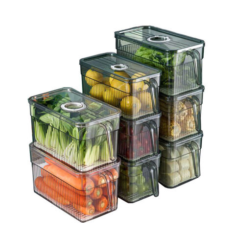 Bulk Buy China Wholesale Kitchen Food Transparent Storage Container Box  Food Grade Plastic Pet Pp Storage Box Fridge Organizer $2.16 from Dongguan  Luxiang Plastic Products Co., Ltd.