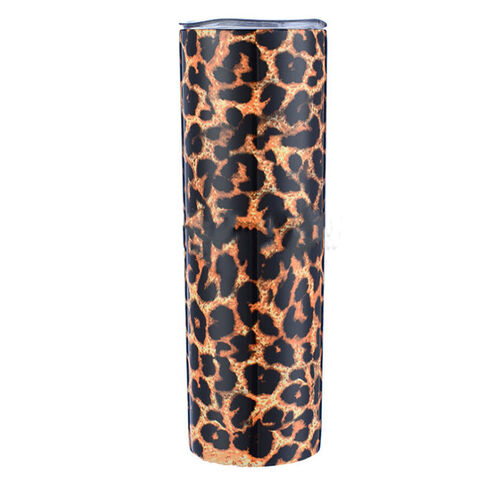 Steel Mill & Co. 20oz. Stainless Steel Leopard Tumbler