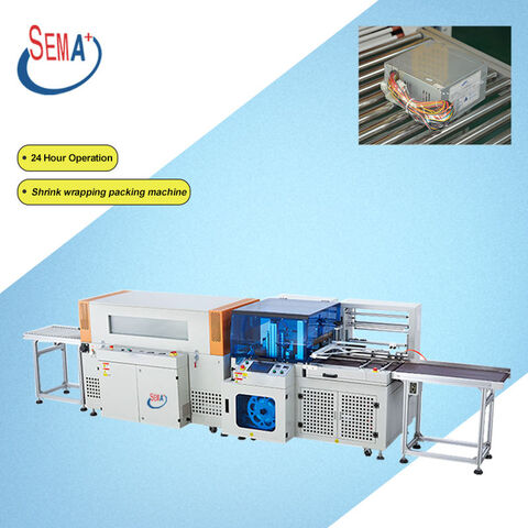Automatic Bar Heat Film Shrink Tunnel Wrapper And Heat Shrink Wrapping ...