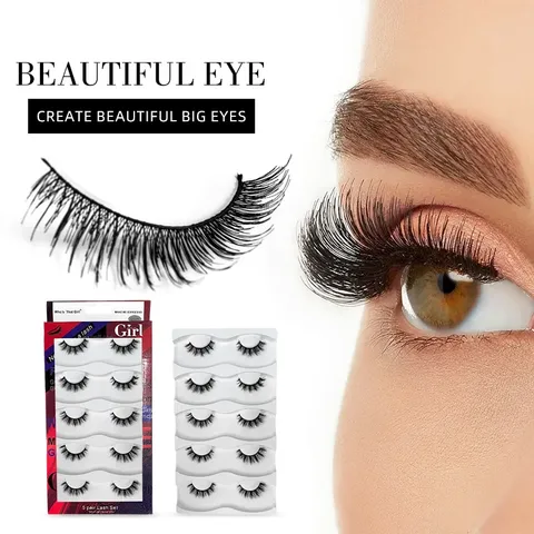 Chick - Cat-Eye Faux Mink False Eyelashes