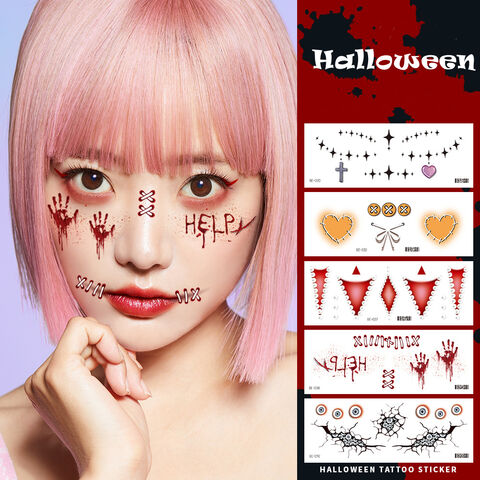 Face Stickers For Party Decorative Waterproof Fun Stickers For Makeup Pool  Party Costume Stickers Stick On