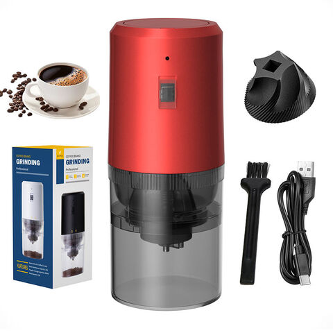 New Upgraded Automatic Portable Electric Coffee Grinder Can Grind Grai