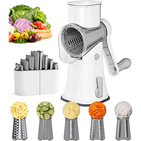 Cheese Grater with Storage Container Vegetable Slicer - China