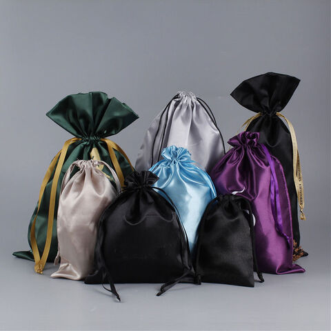 Custom satin dust online bags